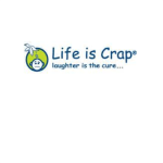 Life IS Crap: Logo Bird Poop T-Shirt