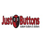 Just Buttons : 1.5 Inch Round Custom Pinback Buttons
